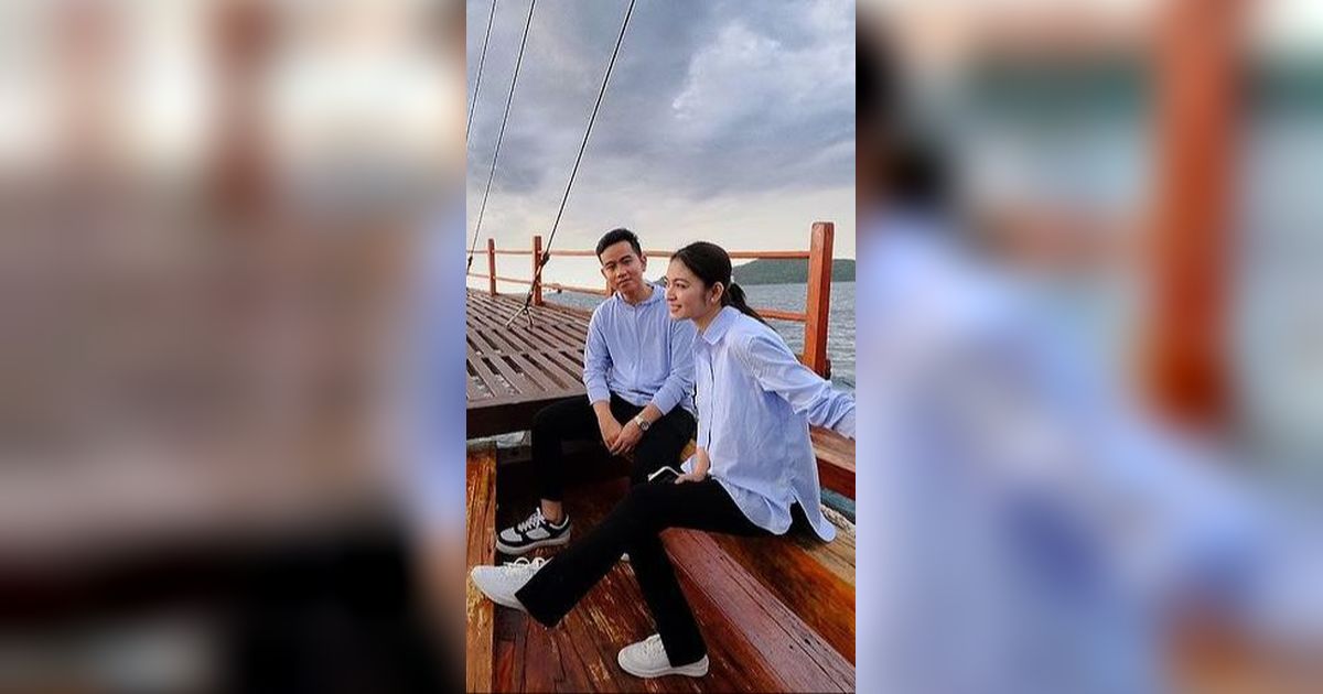 Potret Mesra Gibran dan Selvi di Labuan Bajo Saat Akhir Tahun, Bak Pengantin Baru