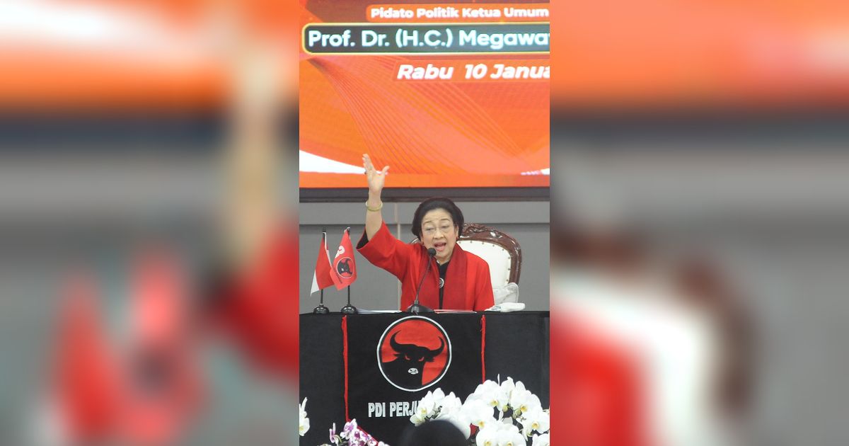 VIDEO: Megawati Tegas HUT ke-51 PDIP Bukan Karena Presiden Tapi Rakyat