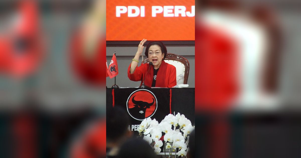 VIDEO: Wajah Megawati Berubah Geram di HUT PDIP, Singgung Ketegasan Hukum