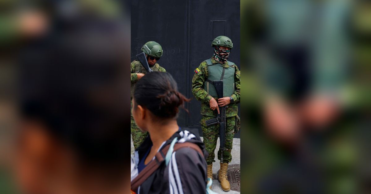 VIDEO: Ekuador Rusuh, Geng Bersenjata Menembak di Jalanan, Pembunuhan di Mana-Mana