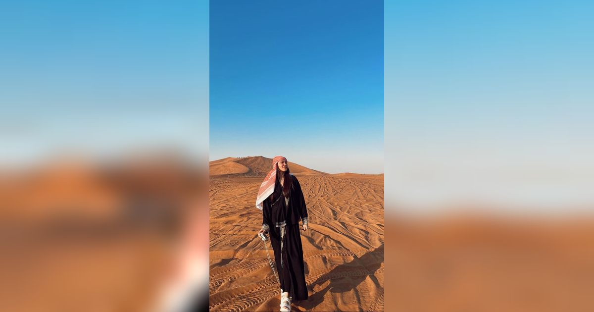 9 Potret Aaliyah Massaid Menjelma Jadi 'Putri Dubai'