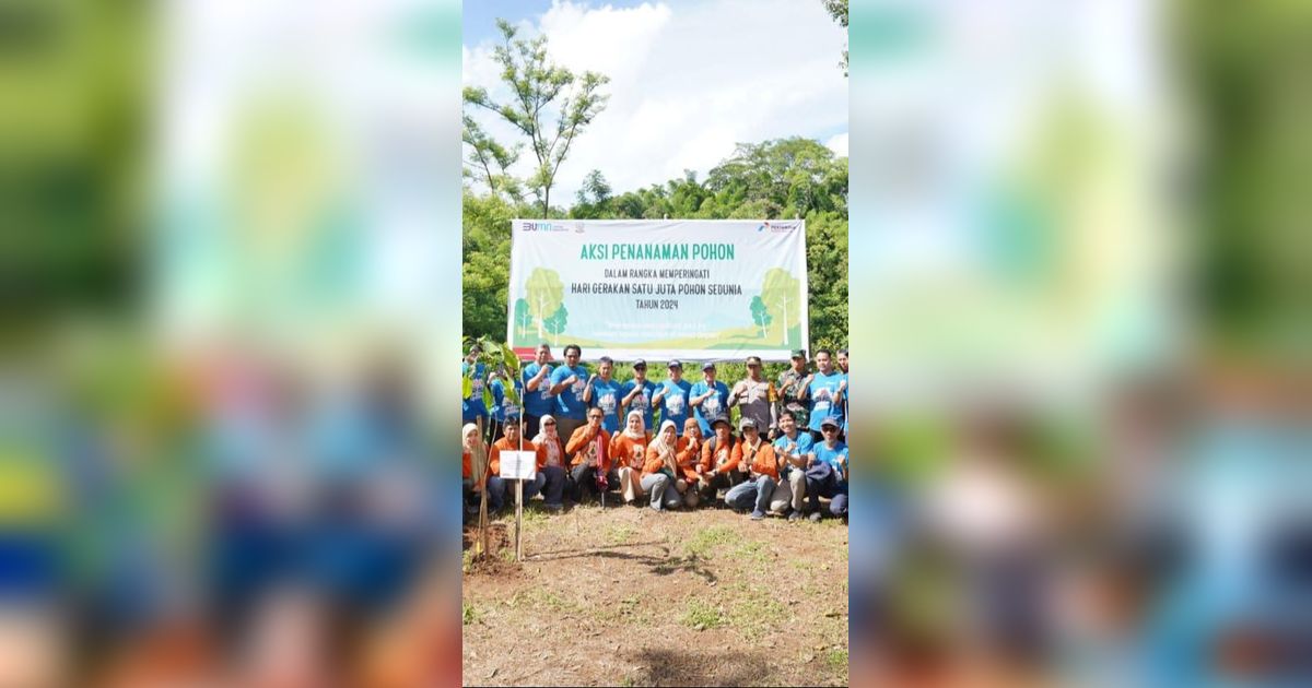 Hari Gerakan Satu Juta Pohon Sedunia, Pertamina Lestarikan Lebih dari 6 Juta Pohon