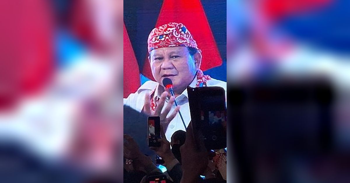 Diingatkan agar Bicara Sopan, Prabowo: Saya Bicara Apa Adanya