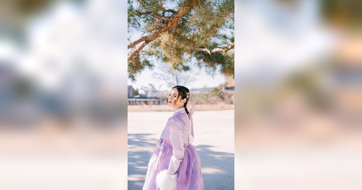 Liburan di Korea Selatan, ini Deretan Foto Cantik Syifa Hadju Pakai Hanbok Bak Bidadari