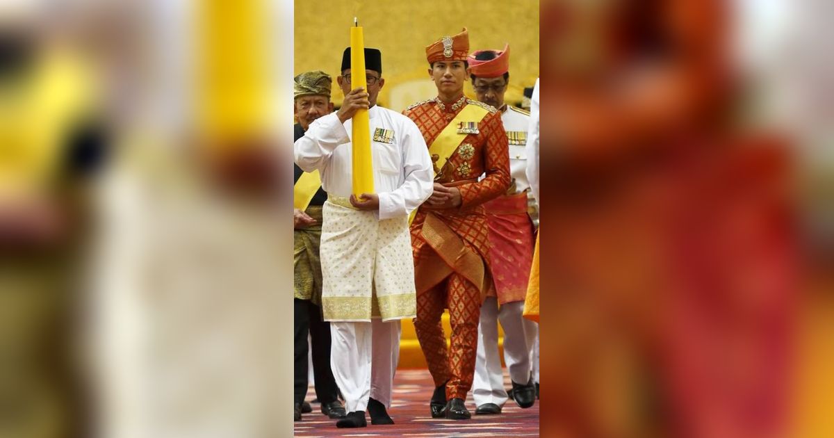 Potret Acara Berbedak Diraja Jelang Pernikahan Pangeran Abdul Mateen, Wajah Anisha Rosnah Sempat Ditutup Kain