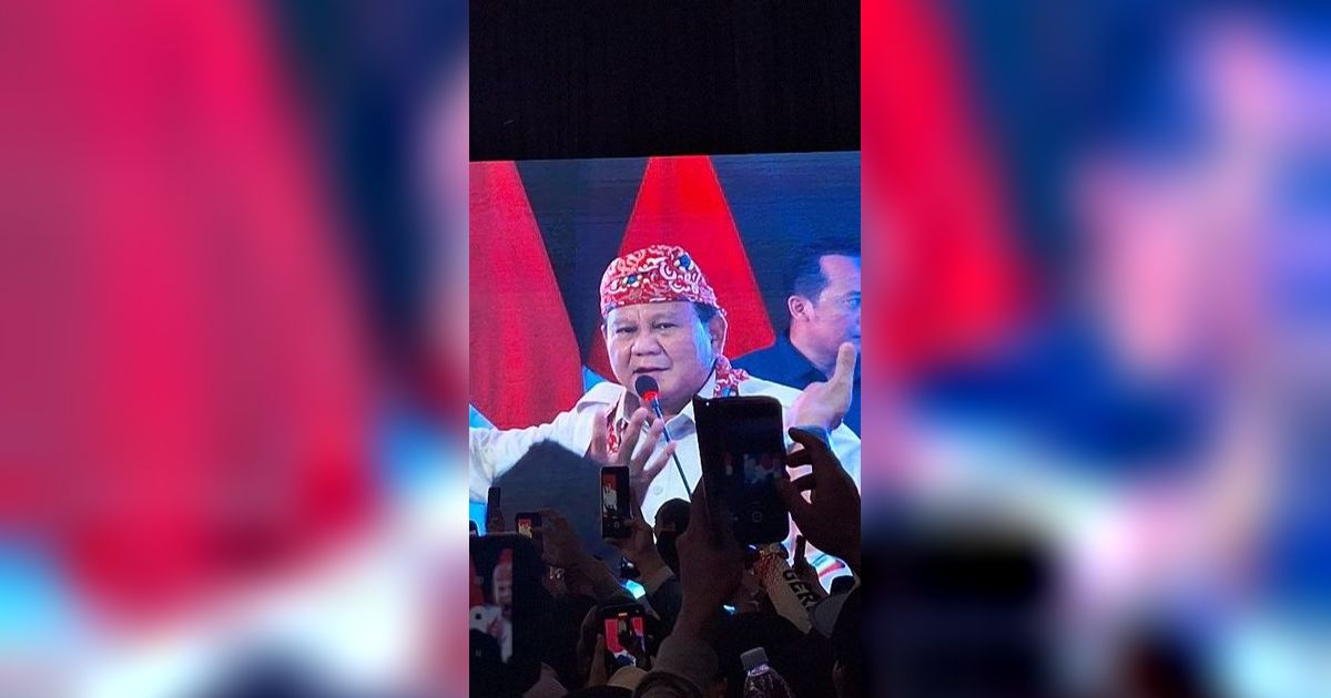 Prabowo: Aku Ini Prajurit, Masa Mau Perang Pakai Barang Enggak Bagus