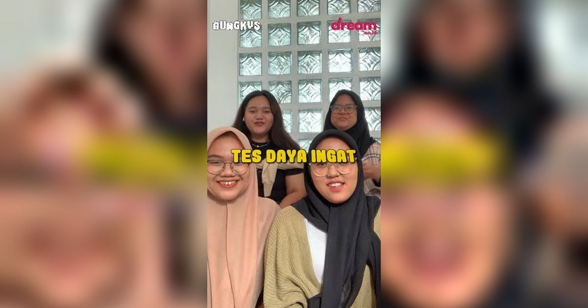 BUNGKUS! Tes Daya Ingat