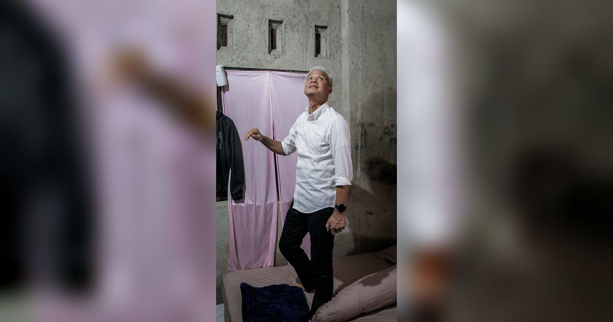 FOTO: Momen Ganjar Menginap di Rumah Guru Honorer, Begini Penampakan Kamarnya