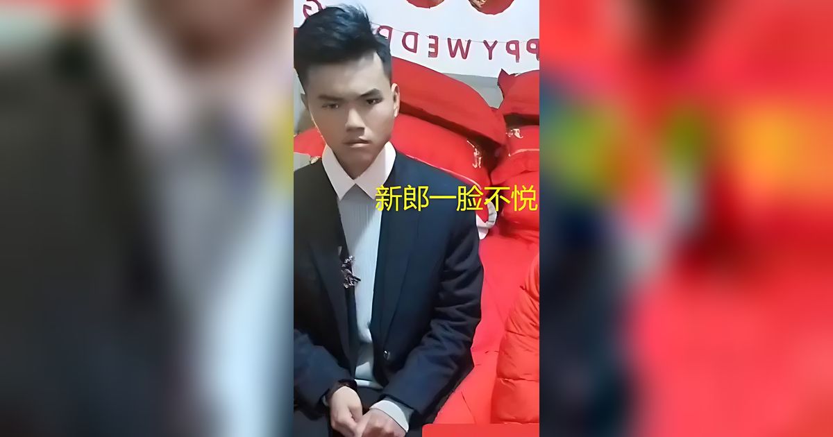 Viral! Pengantin Pria Ngambek Tanpa Senyum, Pasang Ekspresi Cemberut Sepanjang Acara, Penyebabnya Bikin Netizen Syok