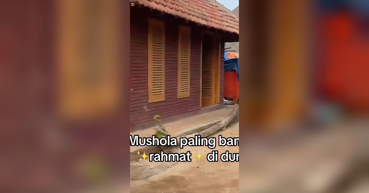 Kisah Mushola Paling Penuh Rahmat di Dunia Ini Malah Bikin Netizen Tertawa Ngakak, Kok Bisa?