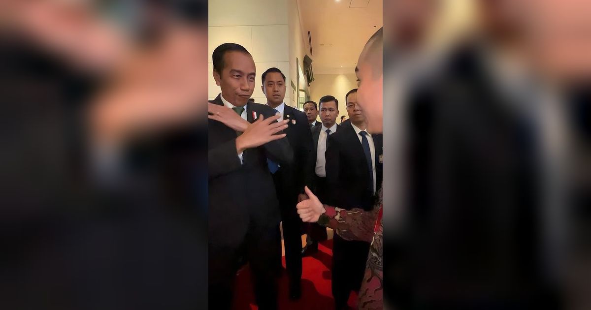 Saat Cellos Ajak Jokowi Selebrasi 'Siuu' ala Ronaldo, Langsung Ciut Ditatap Tajam Paspampres