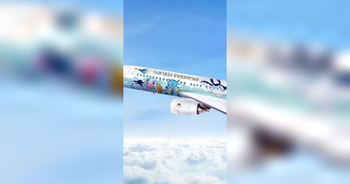 Hadir di Badan Pesawat Garuda Indonesia Mulai Februari 2024, Pikachu Berkemeja Batik Bakal Sapa Penumpang