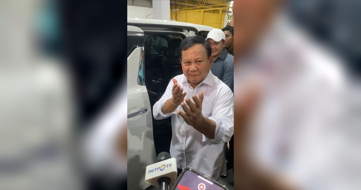 Prabowo Takut Mau Joget: Saya Sudah Dikasih Nilai Rendah Banget Loh