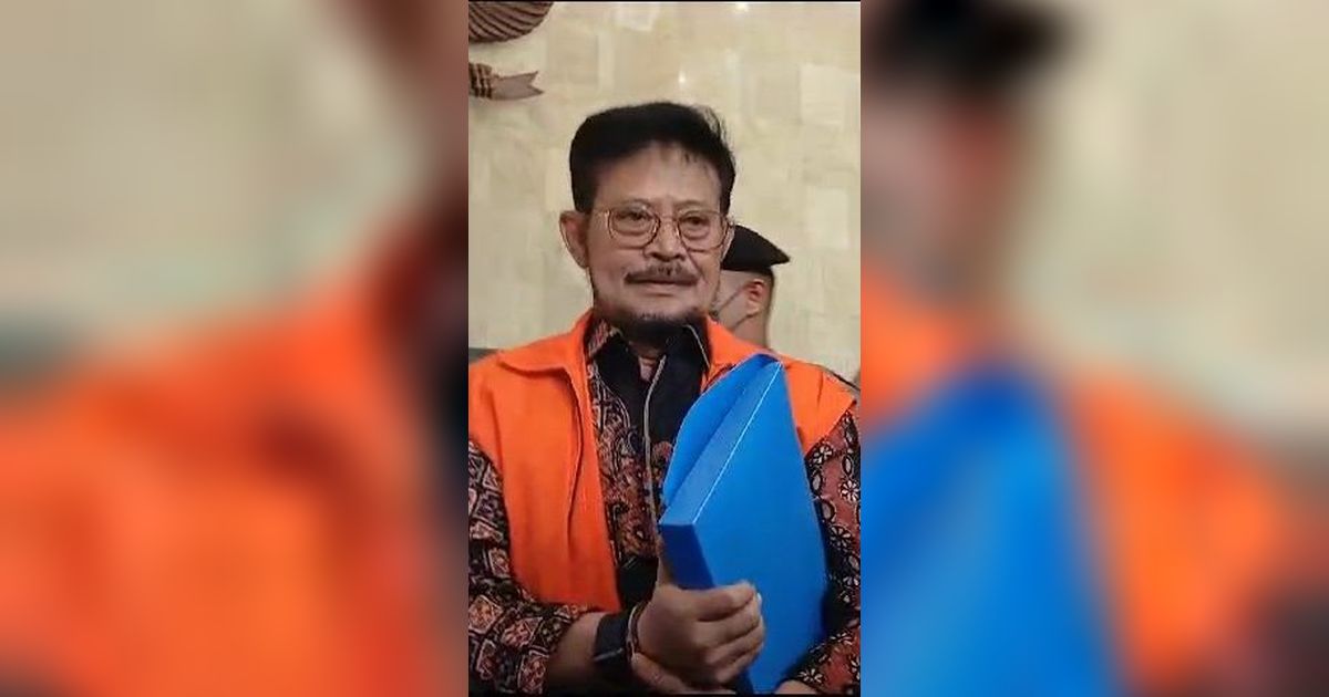 Syahrul Yasin Limpo Sudah Beri Keterangan soal Pengembangan TPPU Firli Bahuri