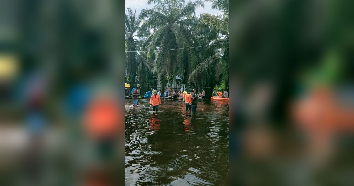 75 TPS di Rokan Hilir Terendam Banjir