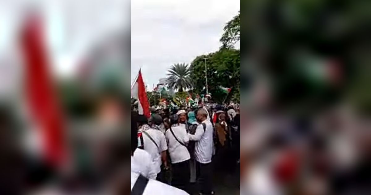 Ada Aksi Bela Palestina, Lalu Lintas Menuju Kedubes AS Dialihkan