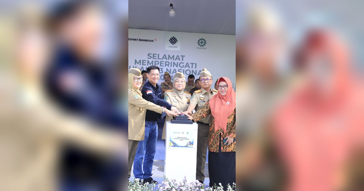 Peringati Bulan K3 di Smelter Freeport Gresik, Menaker Tekankan Pentingnya Keselamatan Kerja