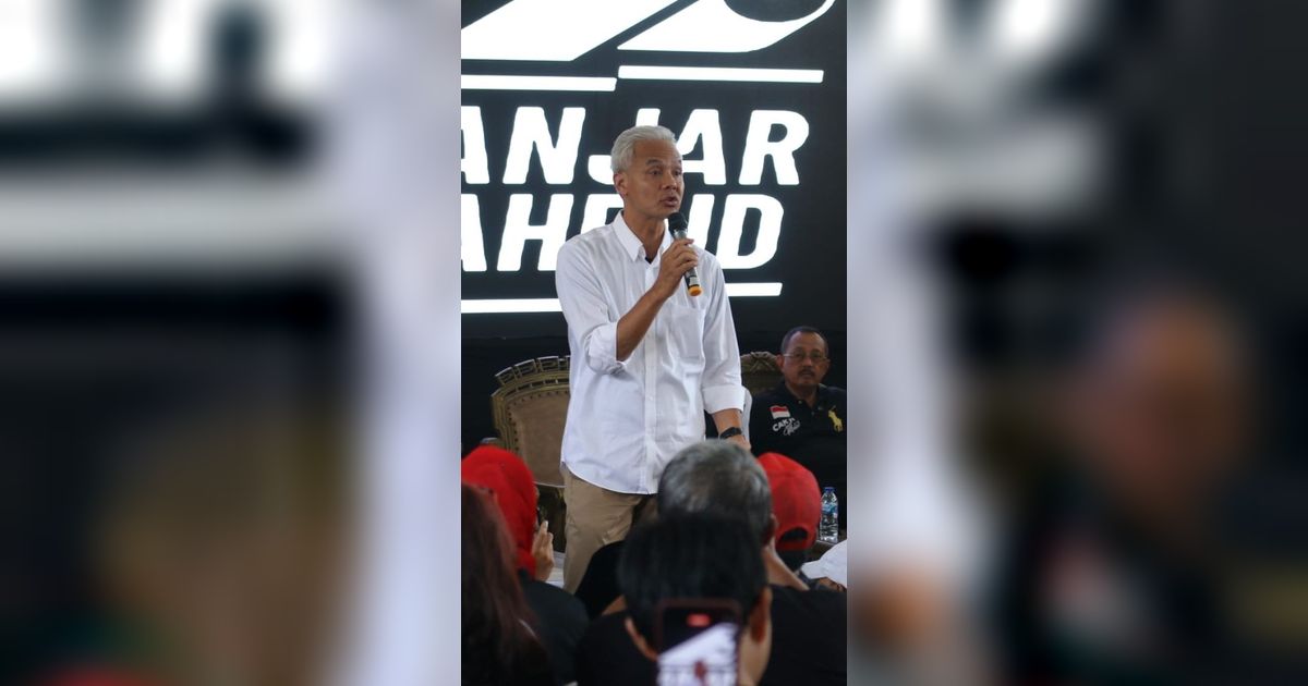 Ganjar Minta Relawan Kampanye Tanpa Knalpot Brong: Kalau Masih Diganggu, Tabrak!