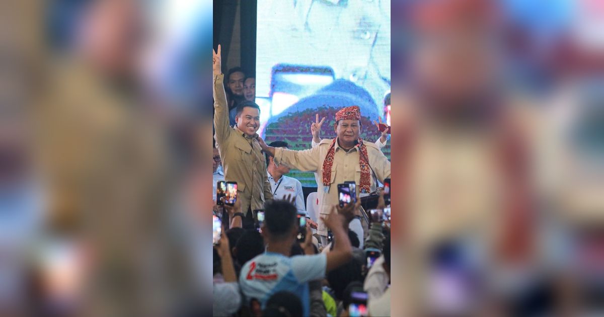 Bicara Filosofi Sapu Lidi, Prabowo Ajak Masyarakat Bersatu Berantas Koruptor