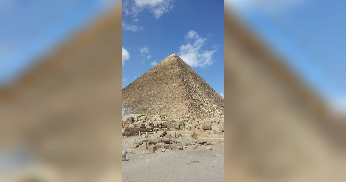 Peneliti Pakai Robot untuk Lihat Bagian Dalam Piramida Giza, Ternyata Begini Isinya