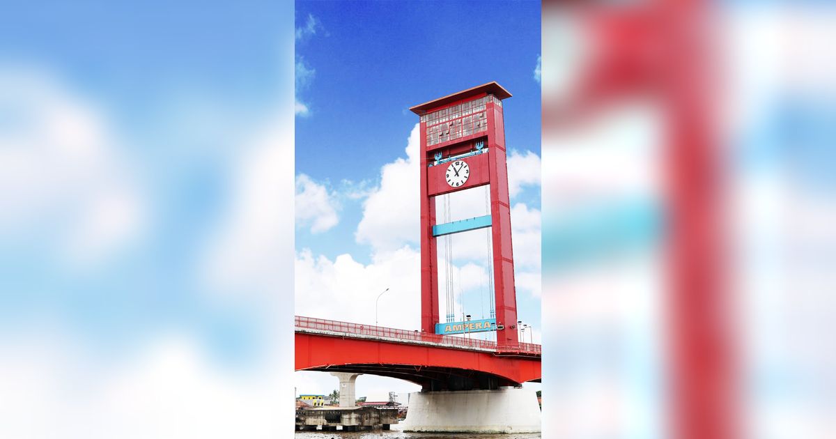 Fakta Menarik Jembatan Ampera Palembang, Dibangun dari Hasil Rampasan Perang Jepang