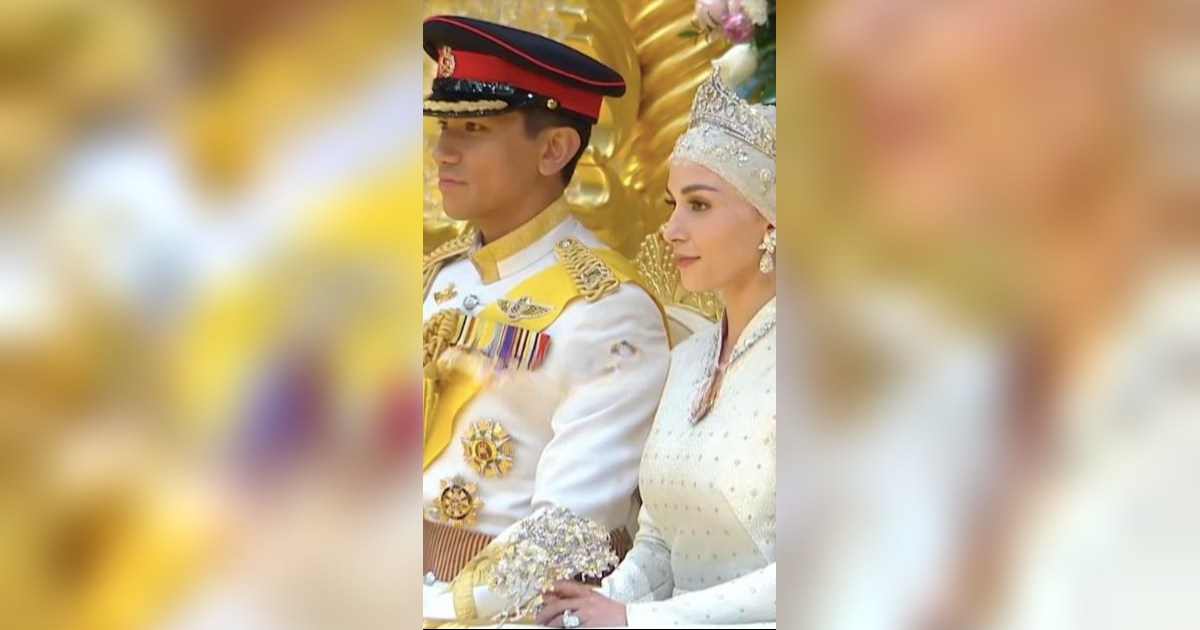 ⁠Momen Erick Thohir Hadiri Royal Wedding Prince Mateen, Guyon 'Selamat Hari Patah Hati Sedunia'