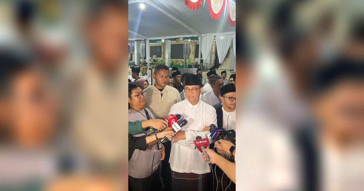 Pria yang Mengancam Menembaknya Ditangkap, Anies: Silakan Berpendapat tapi Ada Batasnya