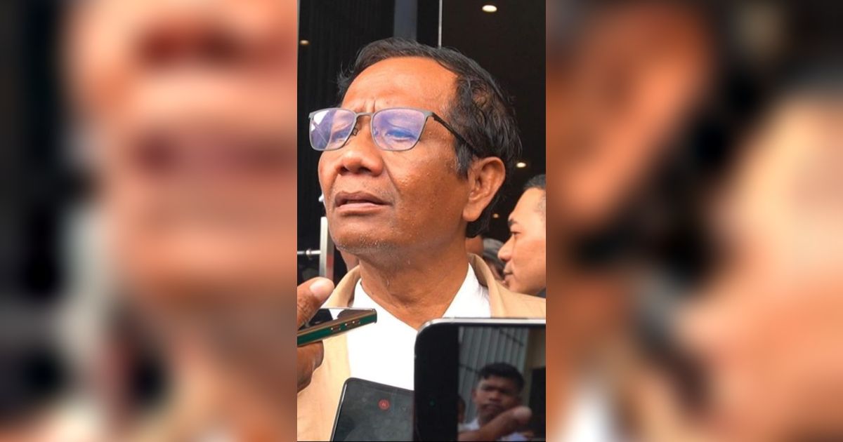 Mahfud MD Janji Tidak Serang Personal di Debat Cawapres: Tidak Penting, Kekanan-Kanakkan