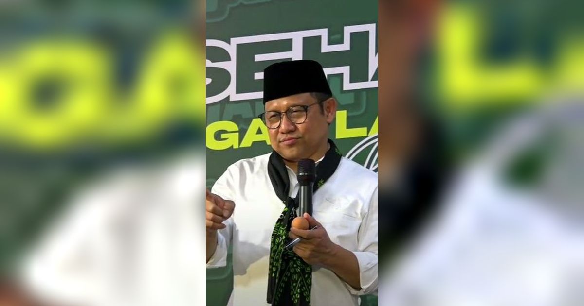 Cak Imin: Masak Ada Kota Jadi Sumber Menu Babi dan Anjing di Jawa