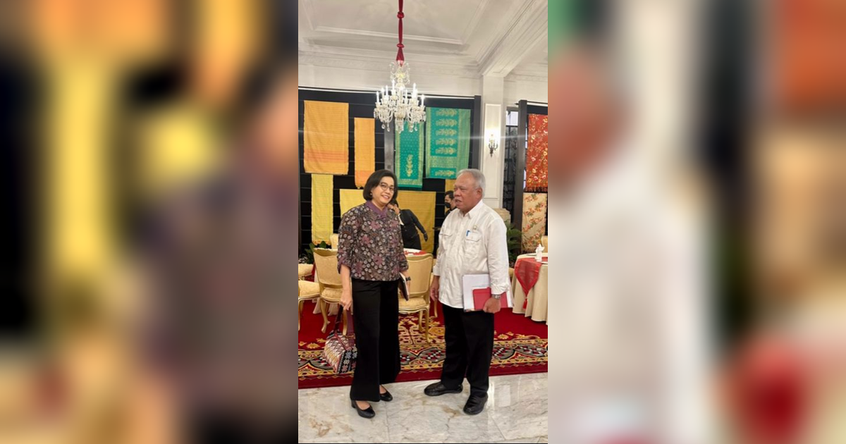 Momen Sri Mulyani Pamer Kedekatan dengan Basuki Hadimuljono: Pak Bas dan Saya Sahabat dalam Kerja