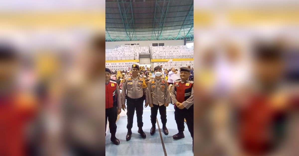 Pastikan Logistik Pemilu 2024 Aman, Polres Kampar Jaga Tiga Tempat Penting