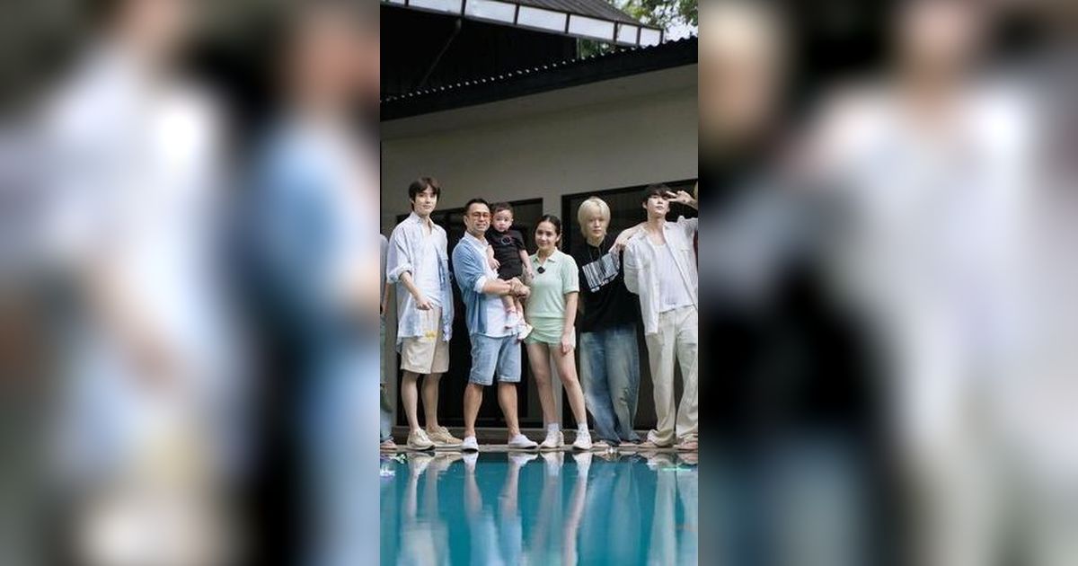 Intip Foto-foto Member NCT 127 saat Berkunjung ke Rumah Raffi Ahmad di Andara, Bikin Heboh