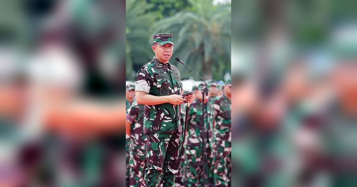 Suara Melengking Panglima TNI saat Membawakan Lagu 'Benci Untuk Mencinta' Bikin Merinding