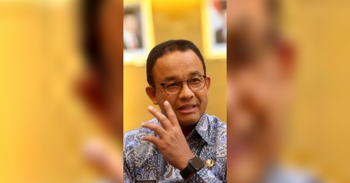 Anies Sindir Ada Gubernur DKI Tak Tuntas Janji Jabat 5 Tahun: Jangan Hukum Saya