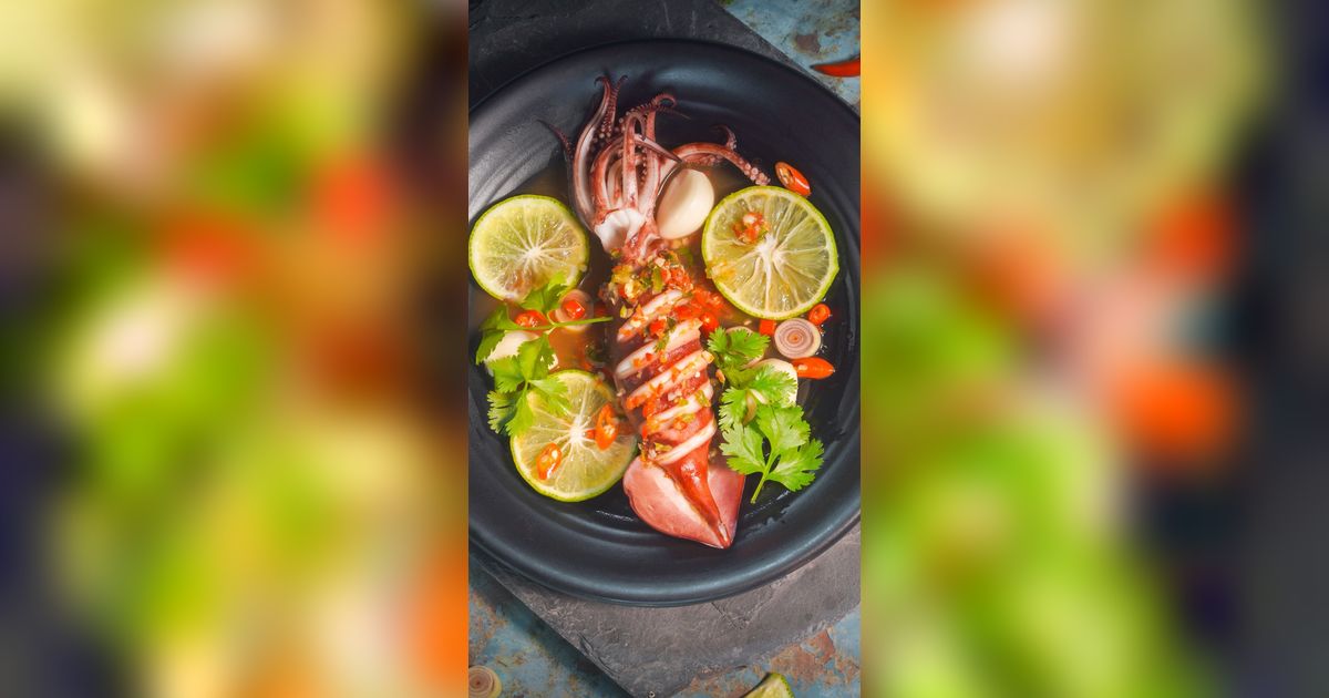 Resep Cumi Bakar Manado yang Enak dan Gurih, Pedasnya Menantang
