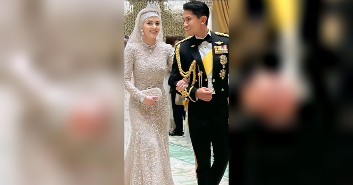Tiara Bertabur Berlian Mewah Istri Pangeran Mateen Ternyata Dipinjamkan Kakak Ipar