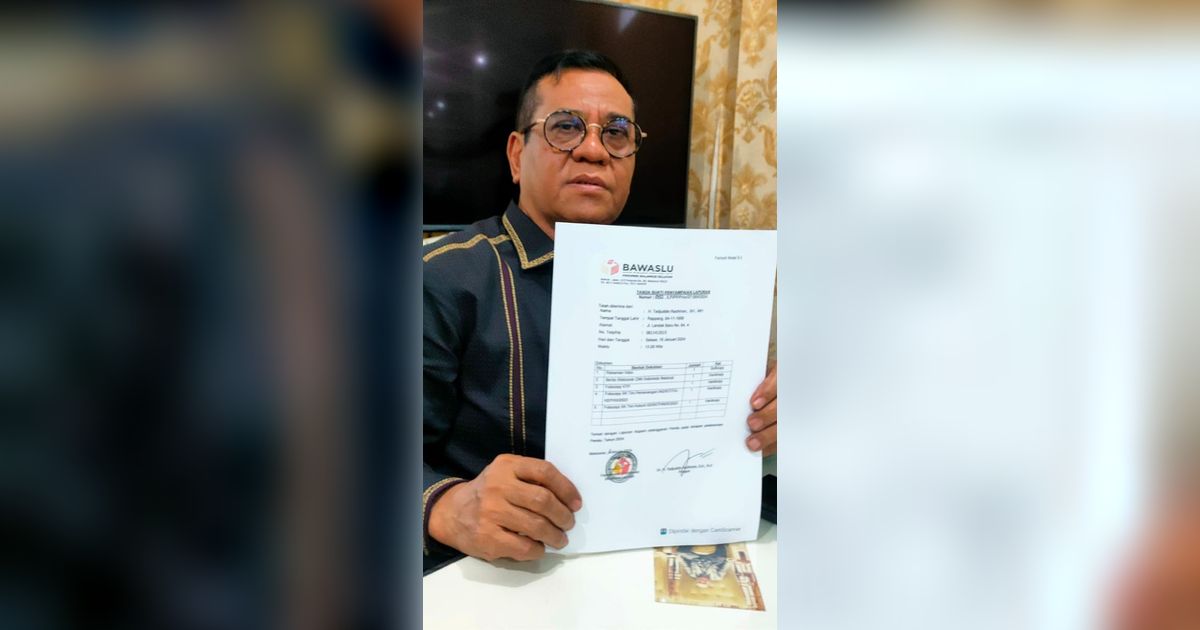 Timnas AMIN Laporkan Sekda Takalar ke Bawaslu Gara-Gara Kampanyekan Anak Presiden