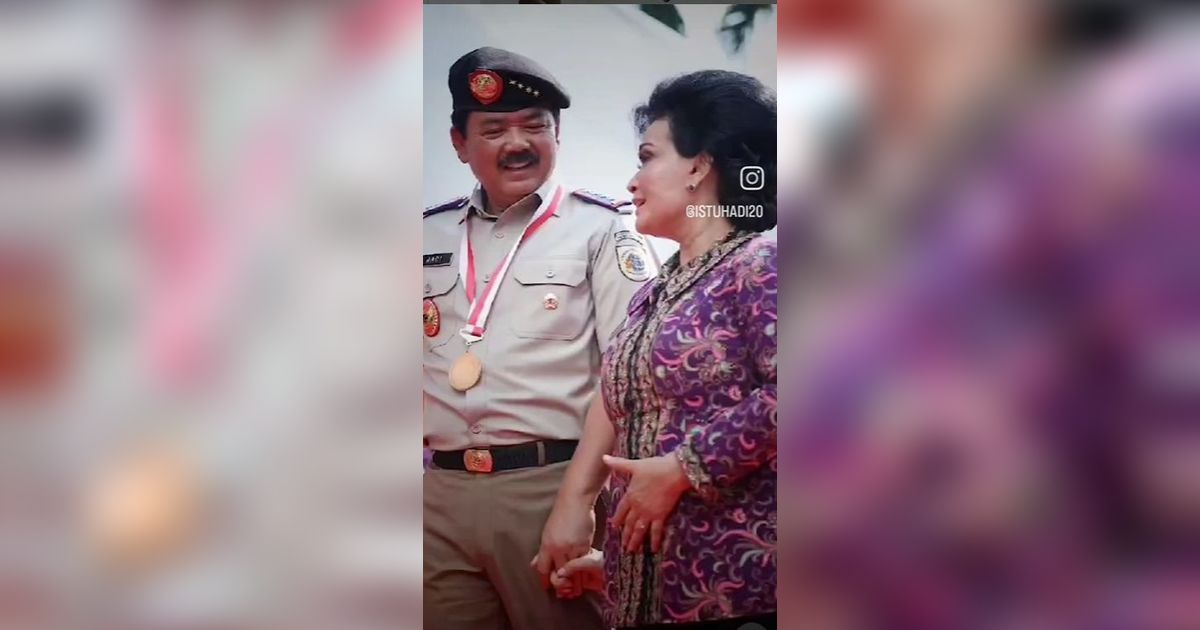 Istri Mantan Panglima TNI Bisik-Bisik ke Suami 'Pak Jangan Korupsi Ya!'