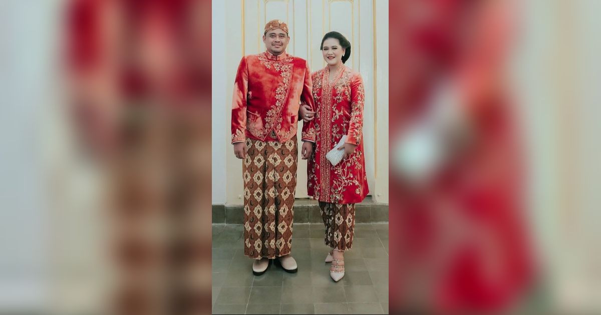 VIDEO: Bobby Nasution-Kahiyang Ayu Kompak Berbaju Warna Biru Jari Tangan Angka 2 Joget 'Oke Gas'