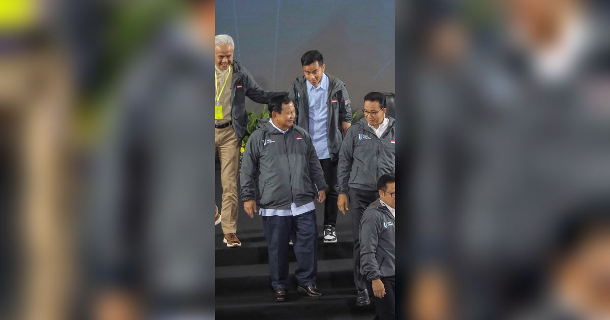 Momen Akrab Prabowo, Anies dan Ganjar Ngobrol hingga Tertawa di Acara KPK