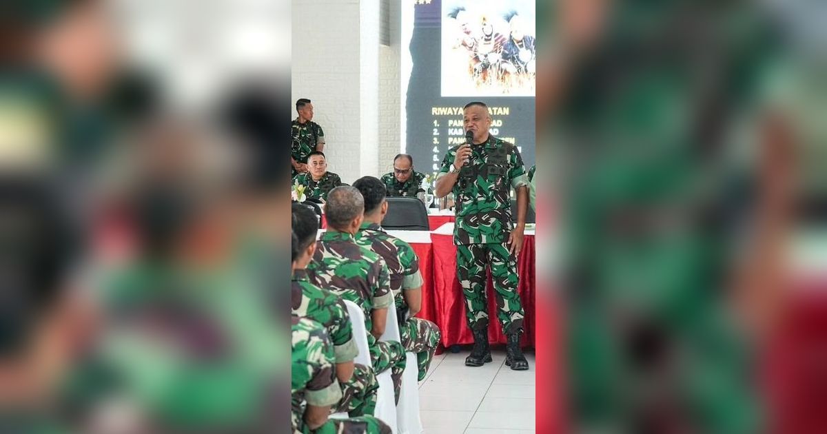 Pangkostrad Letjen TNI Saleh Bangga Ketemu Prajurit Jalankan Operasi Khusus, Beri Pesan Penting