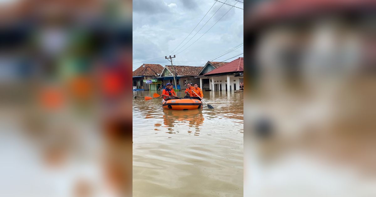 8 Jembatan Gantung Putus Akibat Banjir di Kabupaten Musi Rawas Utara