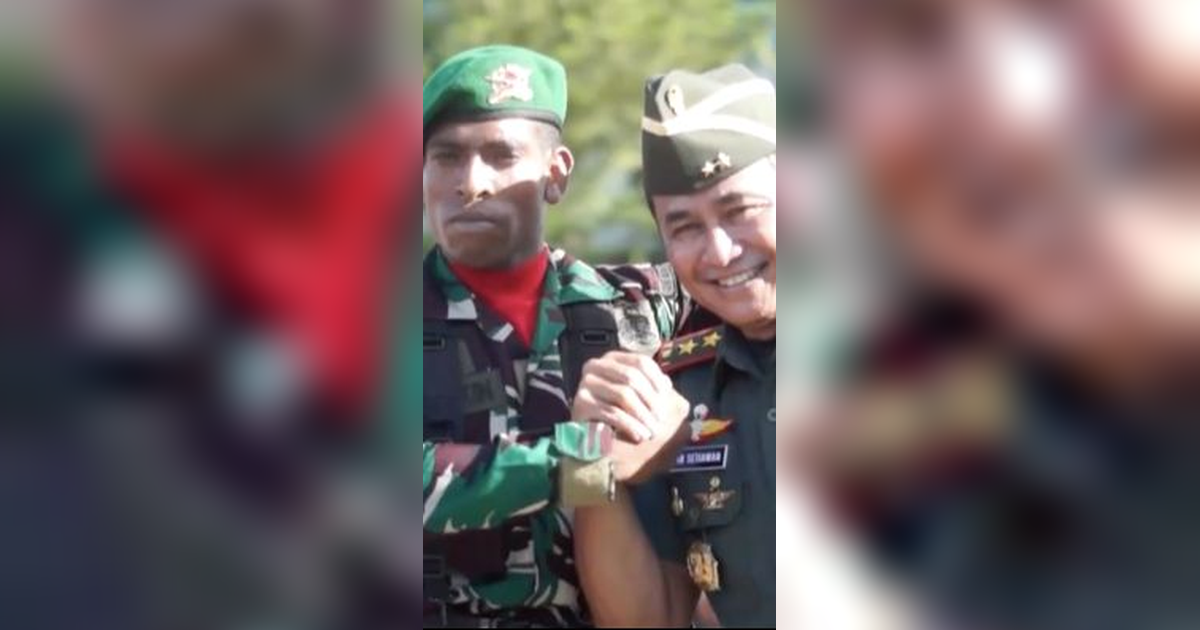 ⁠Prada TNI Berani-beraninya Pegang Pundak Mayjen Iwan Setiawan, Awalnya Sempat Hadap-hadapan Muka