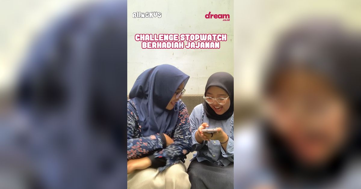 BUNGKUS! Challenge Stopwatch yang Mengenyangkan