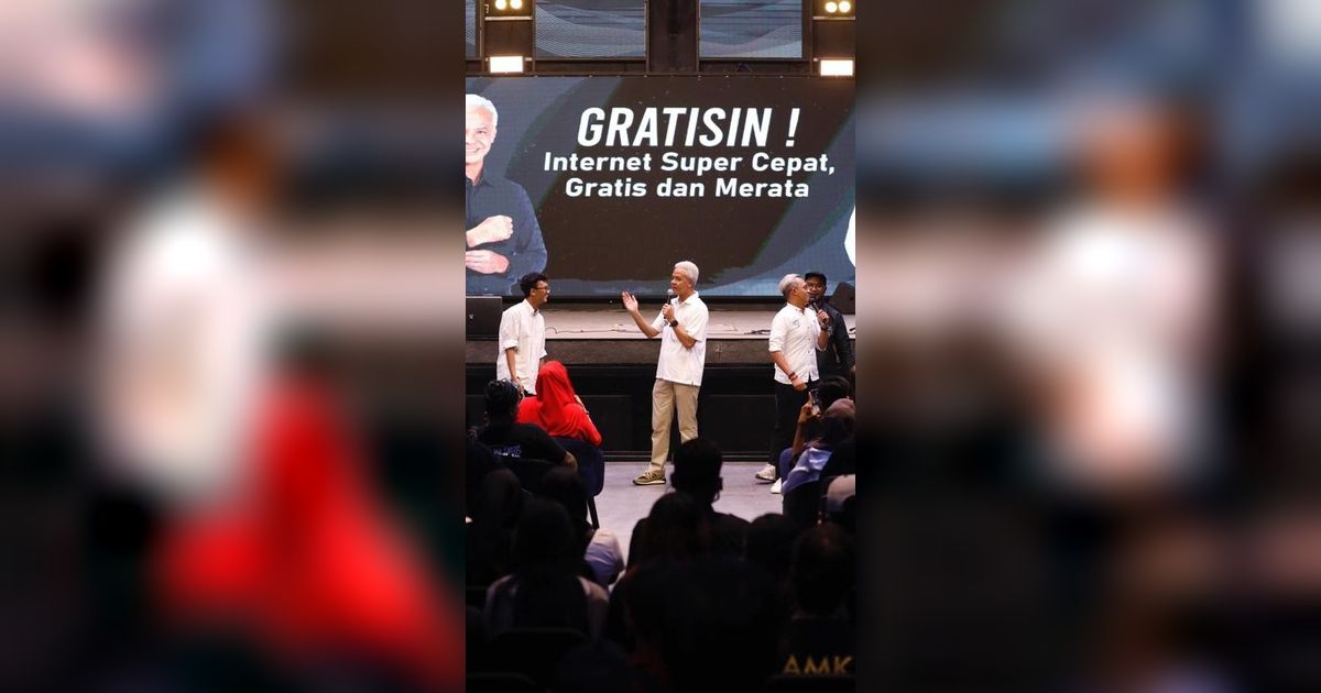 Usai Luncurkan Program Internet 'Gratisin', Ganjar Janjikan Laptop Gratis untuk 53,4 Juta Siswa