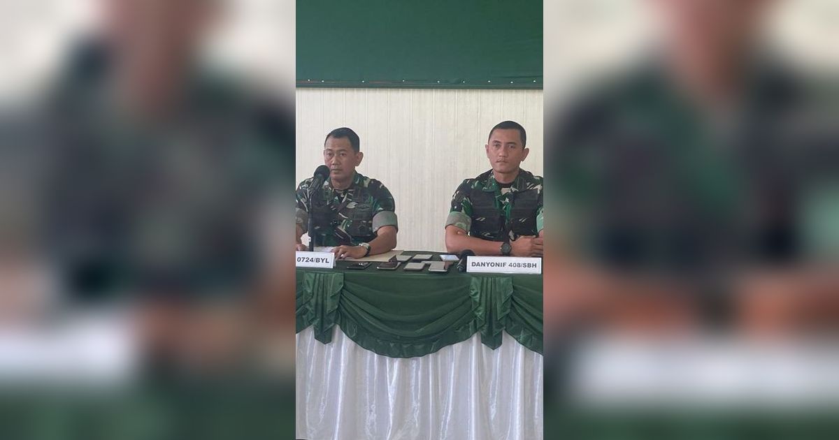 6 Prajurit TNI Penganiaya Relawan Ganjar-Mahfud Ditahan Selama 20 Hari