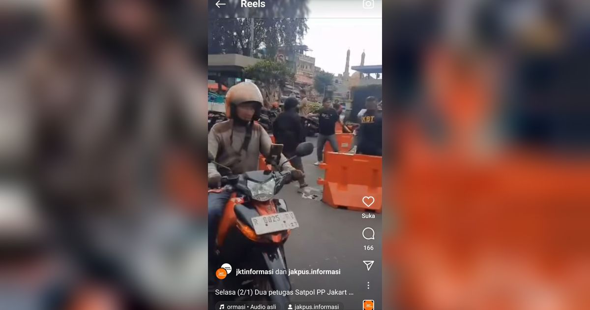 Dua Anggota Satpol PP Dikeroyok Sejumlah Orang di Pintu Masuk Mall Plaza Indonesia