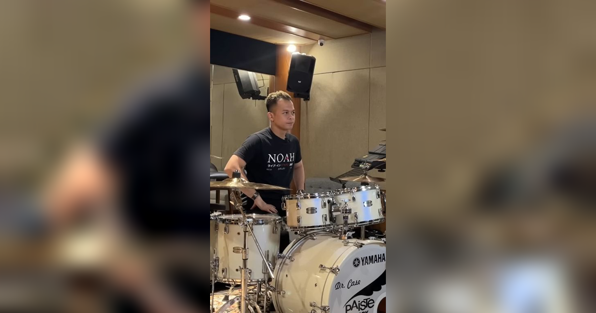 Cerita Rio Alief saat Audisi jadi Additional Band Noah, Tampil di Hadapan 10 Drummer