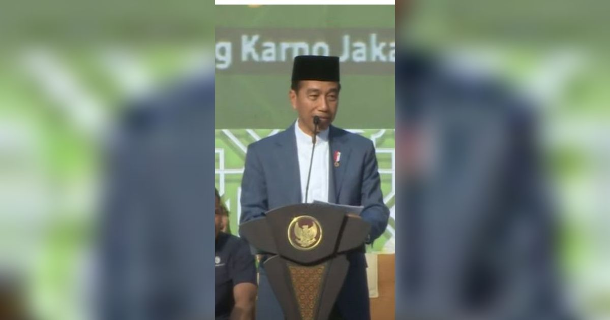 Jokowi di Harlah Muslimat NU: Jangan Gara-Gara Pemilu, Sesama Tetangga Tidak Saling Sapa