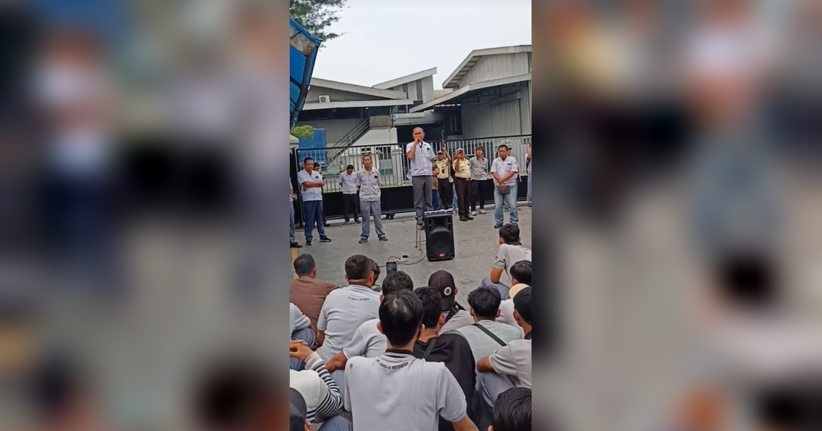 Viral Pabrik Ban Cikarang Gulung Tikar, Momen 1.200 Pegawai Kena PHK
